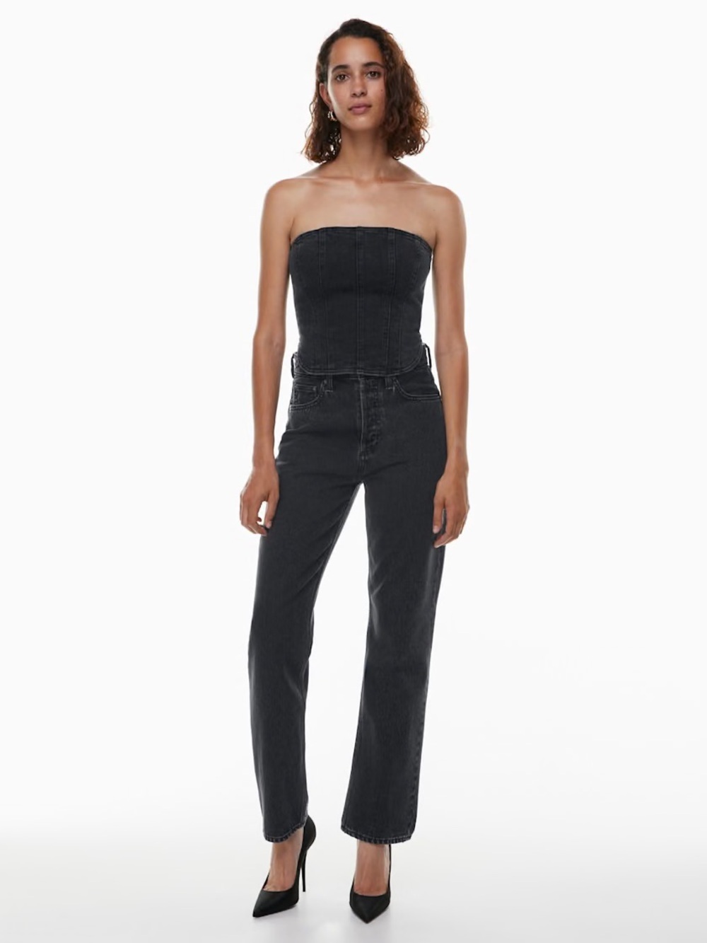 Aritzia Denim Forum Joni High Rise Loose Jeans Size 29 X 32L